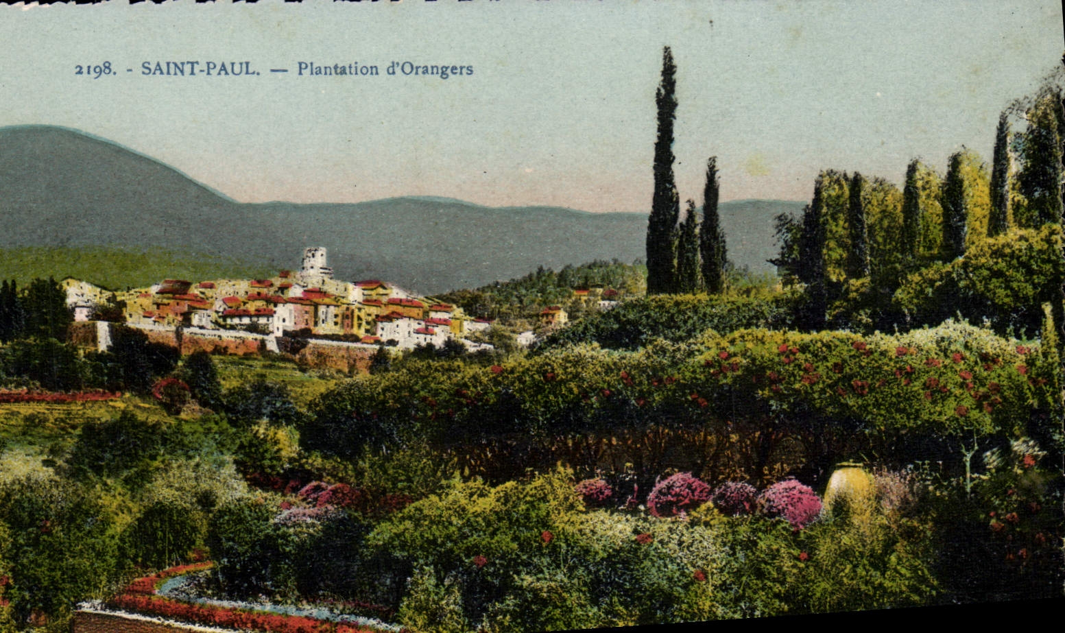 CPA Saint Paul Plantation D'Orangers