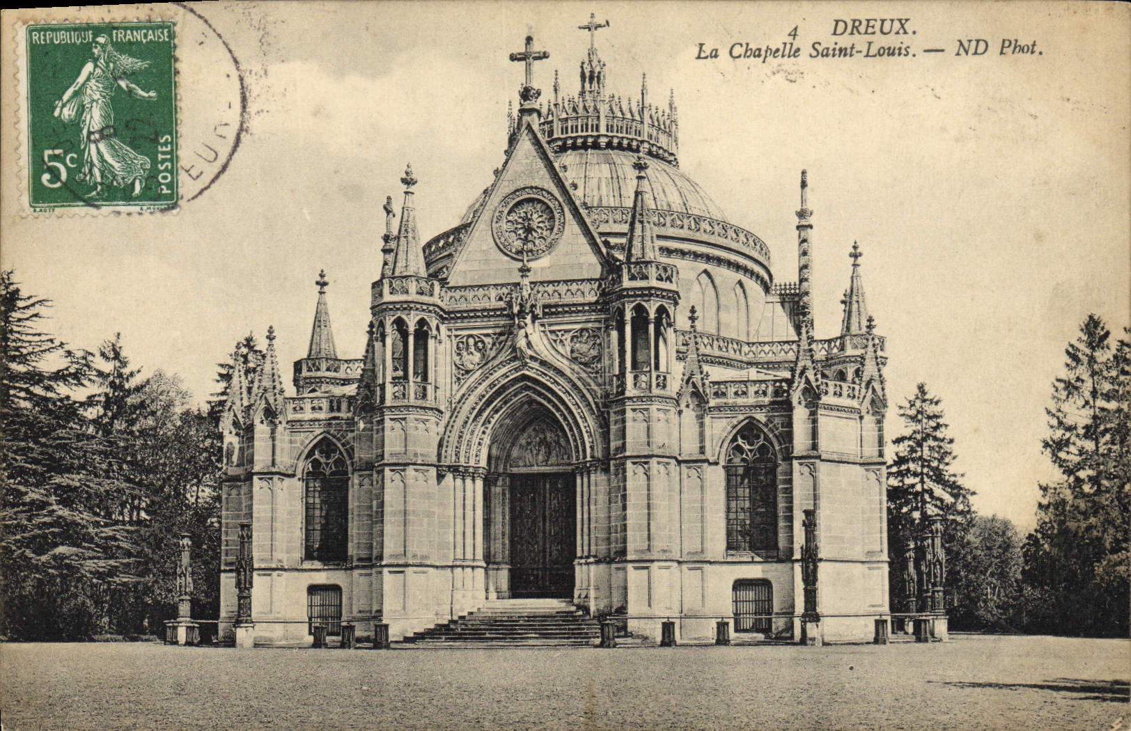 CPA Dreux La Chapelle Saint Louis