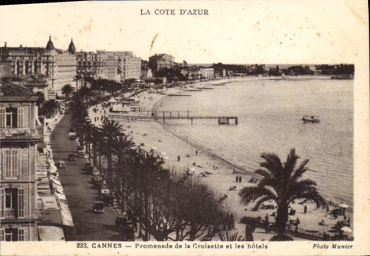 CPA Cannes Promenade de la Croisette et les Hotels