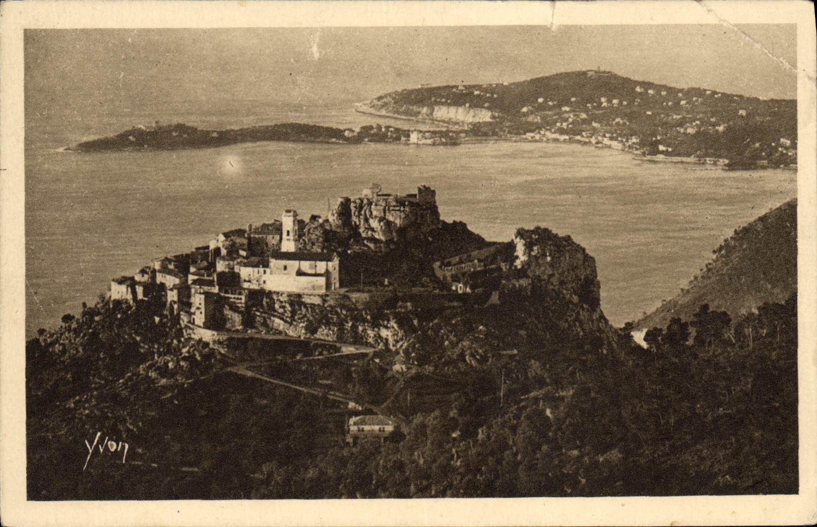 CPA Eze Vue Generale du Village
