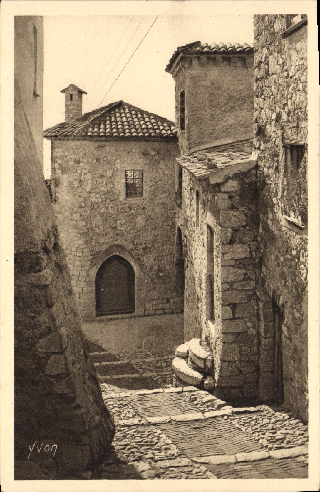 CPA Eze Vieille maison
