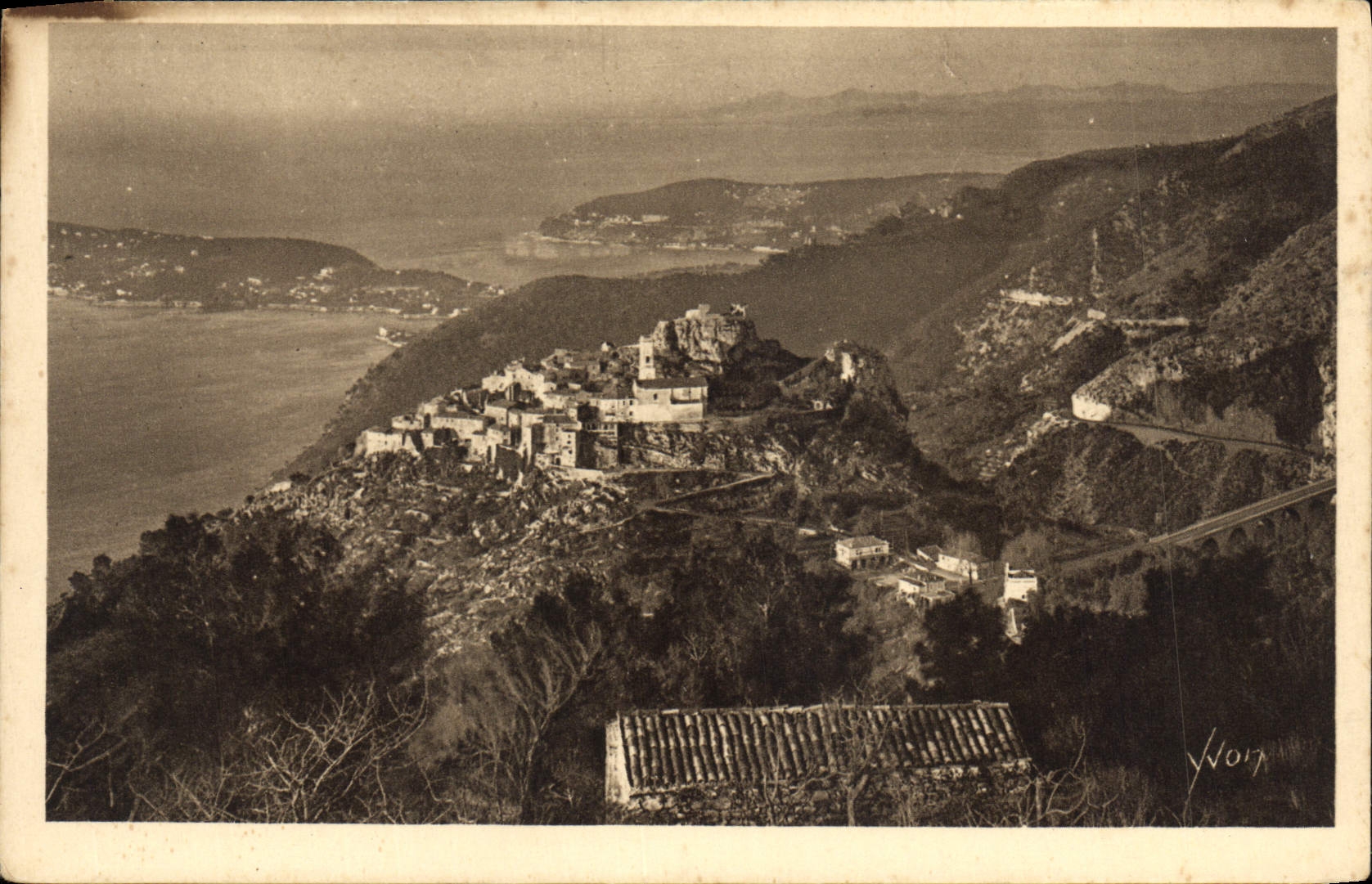 Opinión de Eze de la POSTAL de la VENDIMIA tomada del camino de la cornisa grande