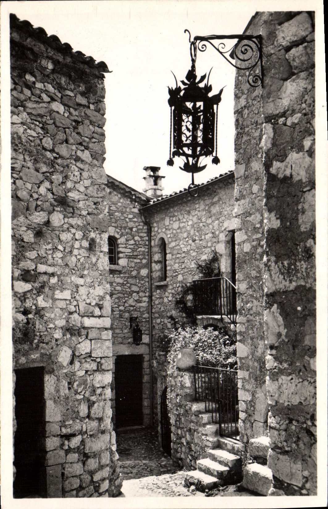 CPA Eze Village Chateau du Prince de Suede