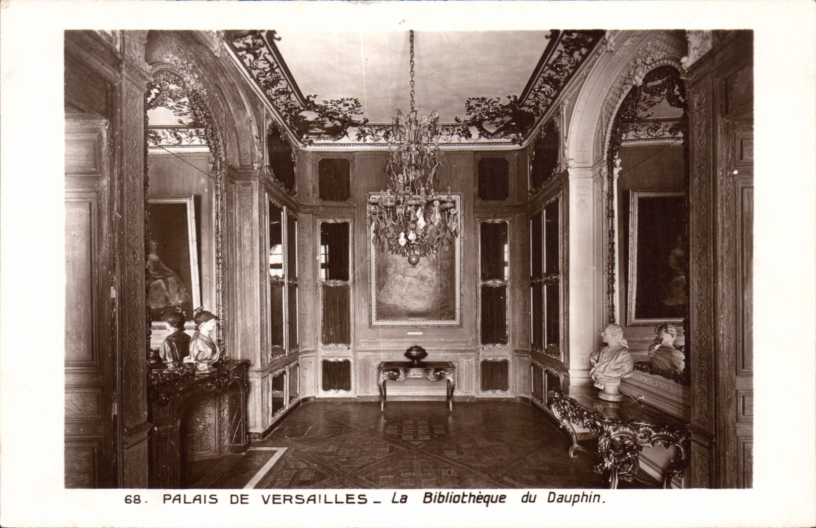 CPA Palais De Versailles La bibliotheque du dauphin