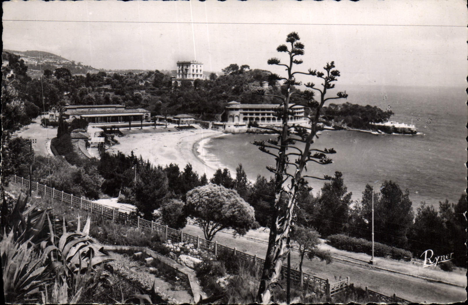 MODERN CARD Monte Carlo the Beach of Beach Monaco