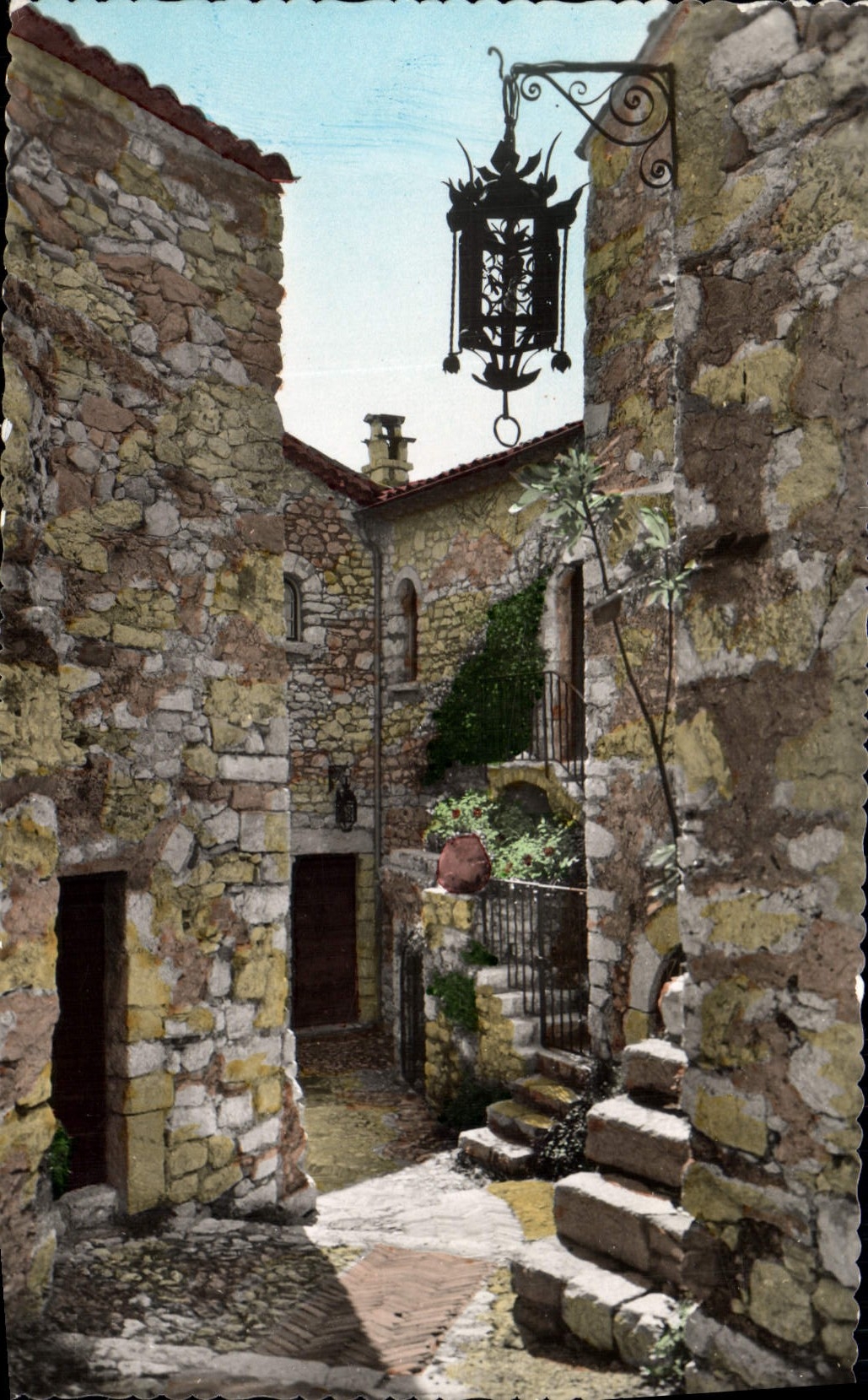 POSTAL MODERNA castillo de Eze de príncipe de Suede