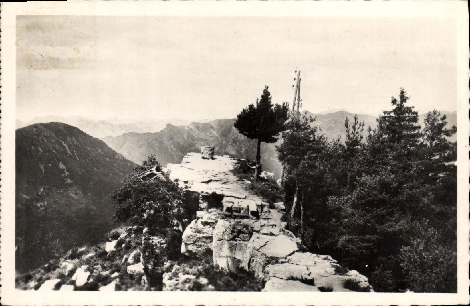 CPA Peira Cava Table d'orientation