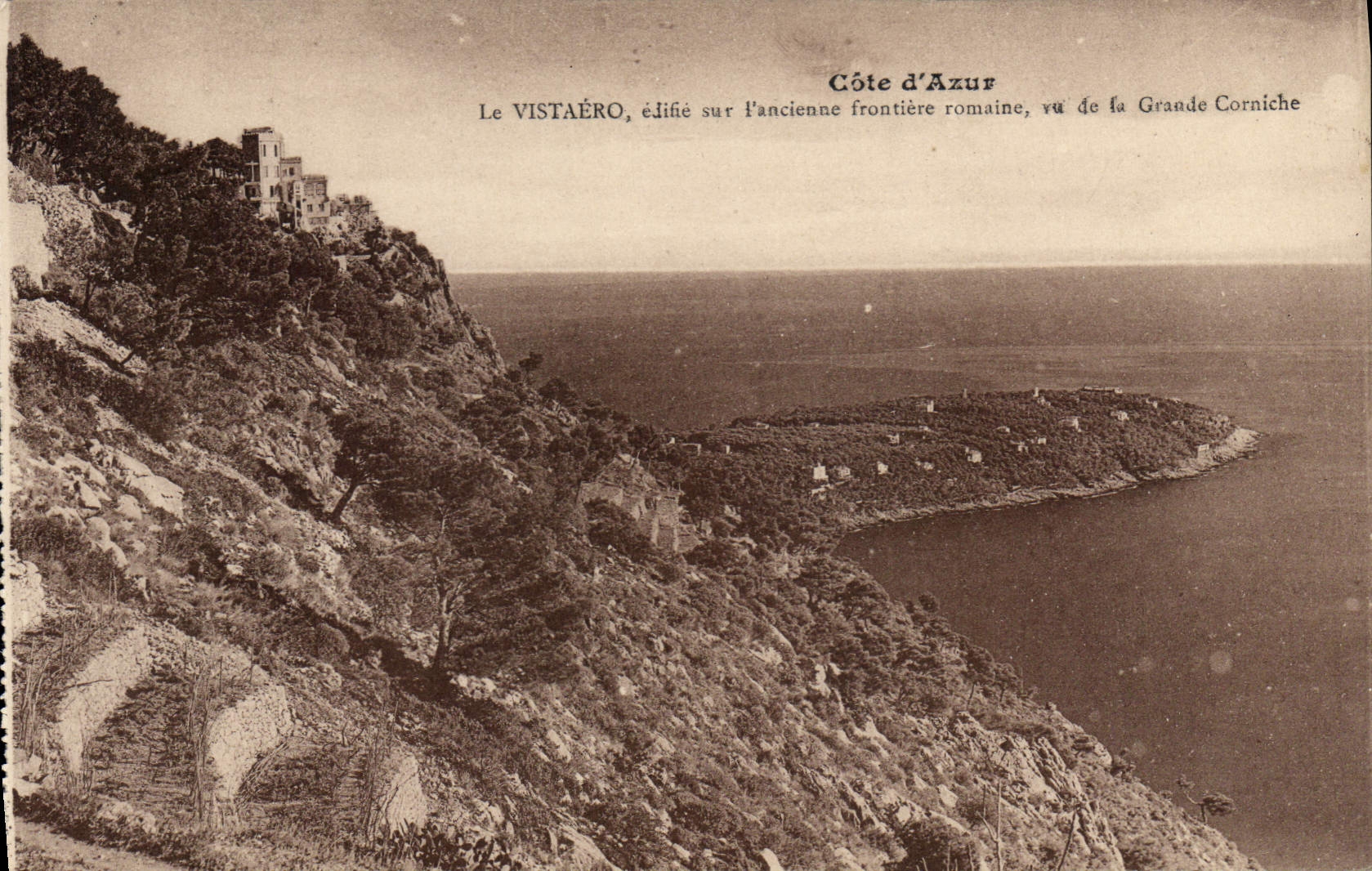CPA Le Vistaero vu de la grande corniche