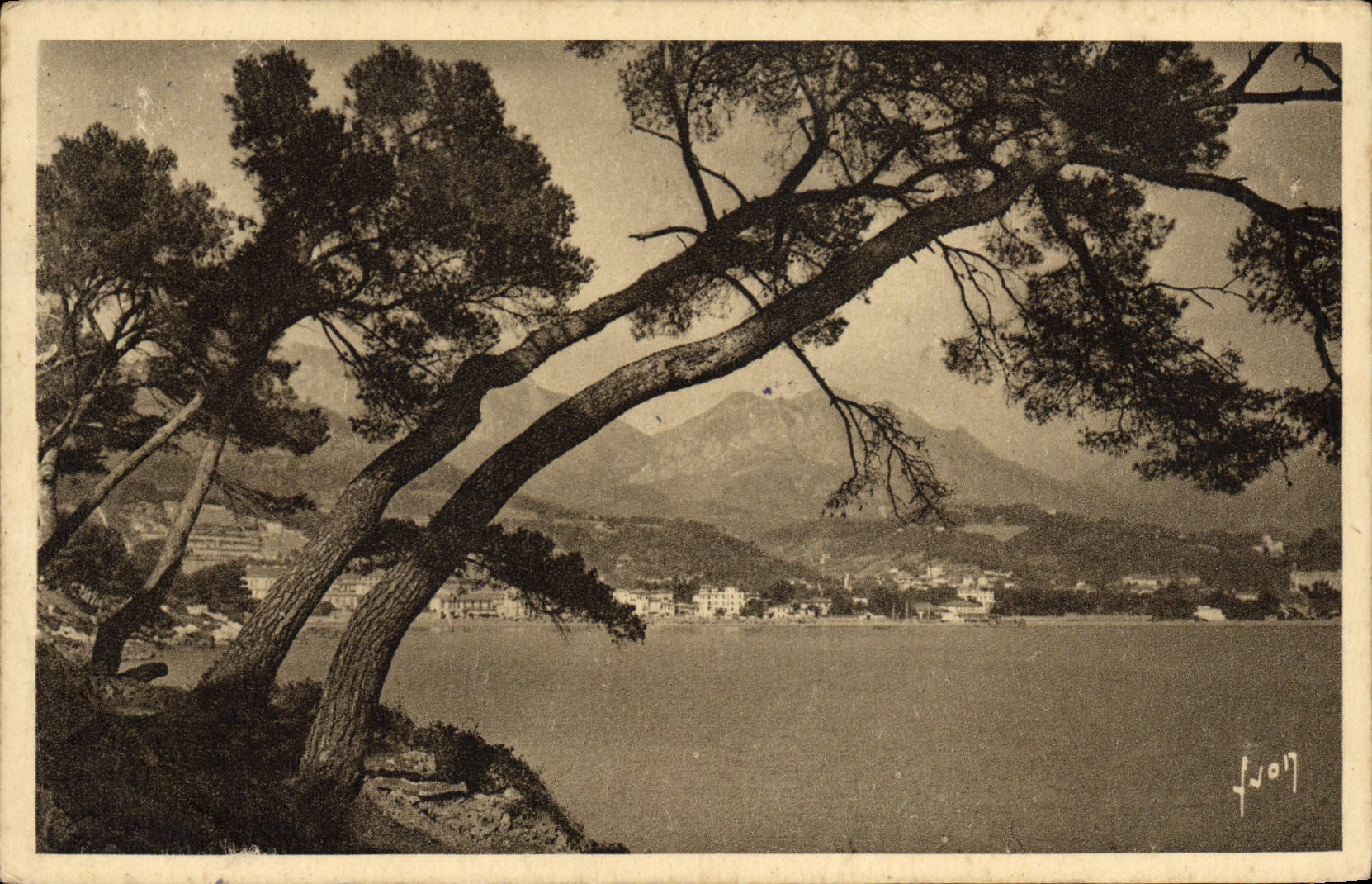 CPA Menton Cap Martin Matinee de Printemps au Cap Martin