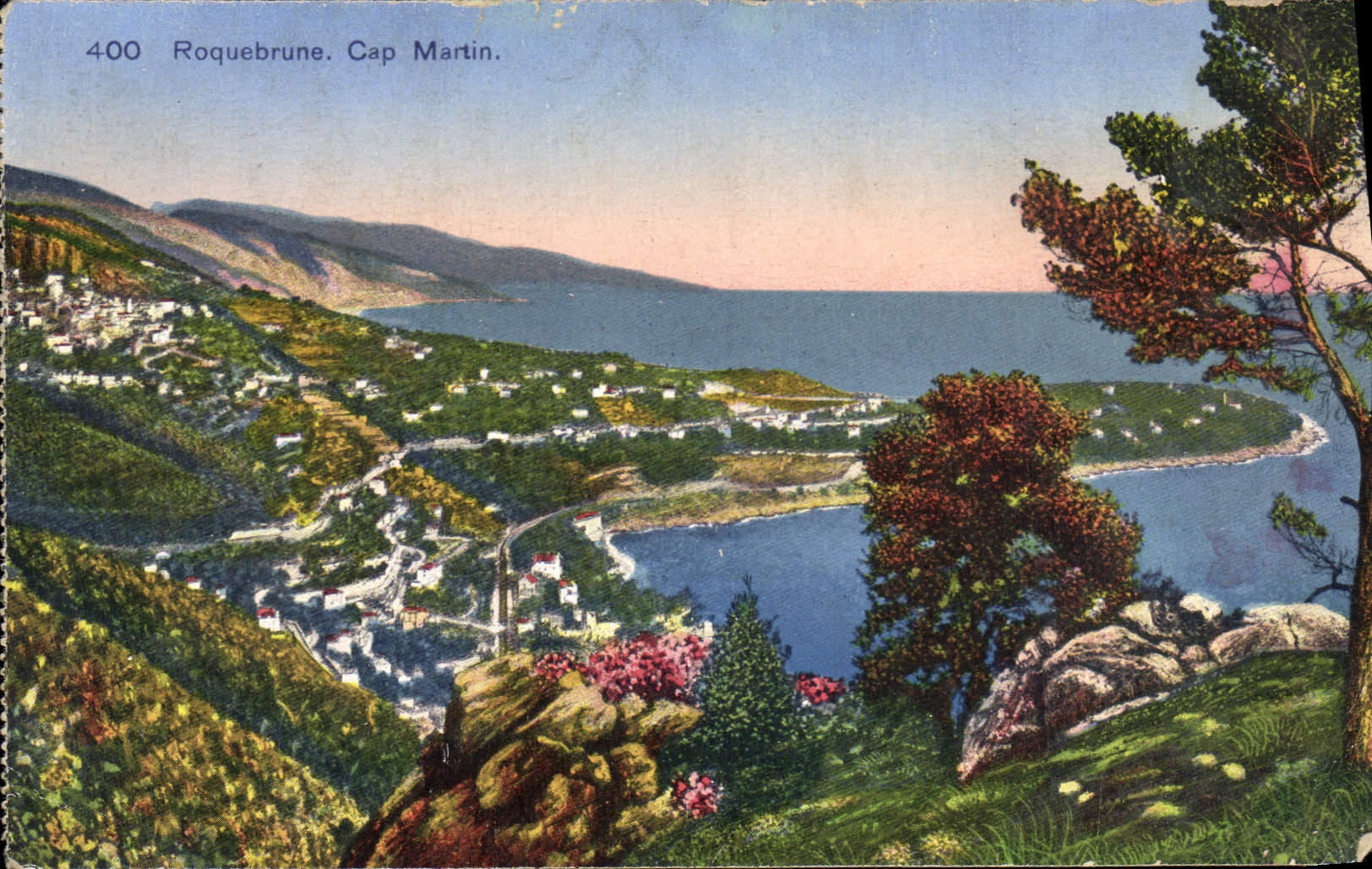 CPA Roquebrune Cap Martin