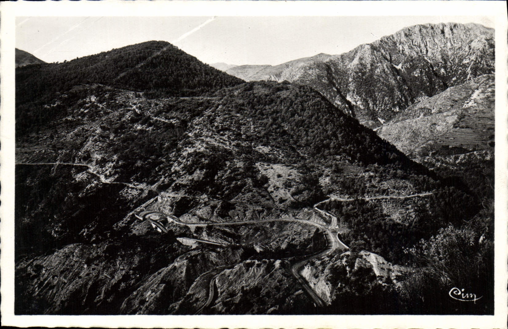 CPA Peira Cava Le col Saint Roch