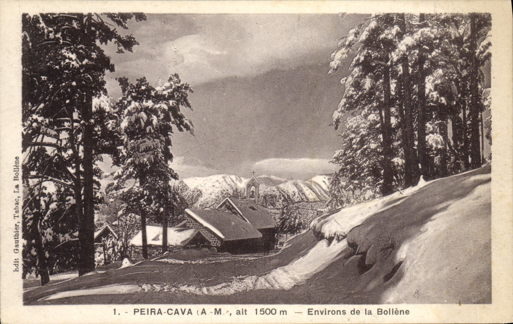 CPA Peira Cava Environs de la Bollene