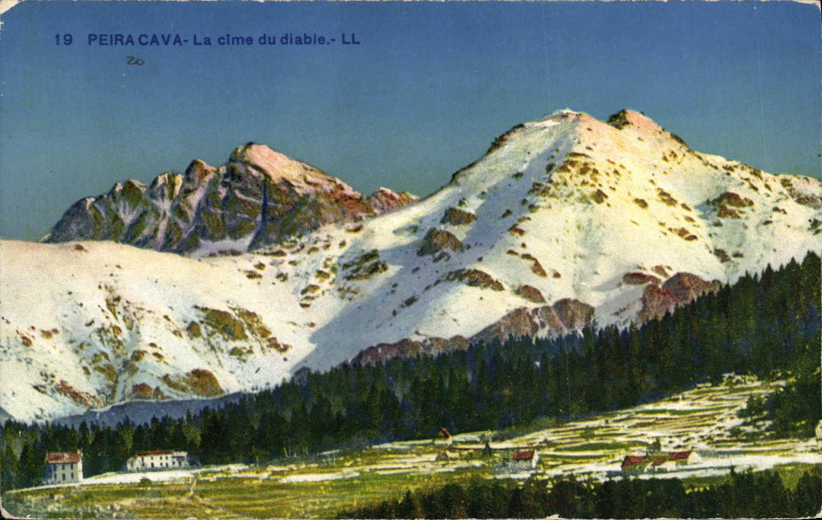 CPA Peira Cava La Cime du Diable