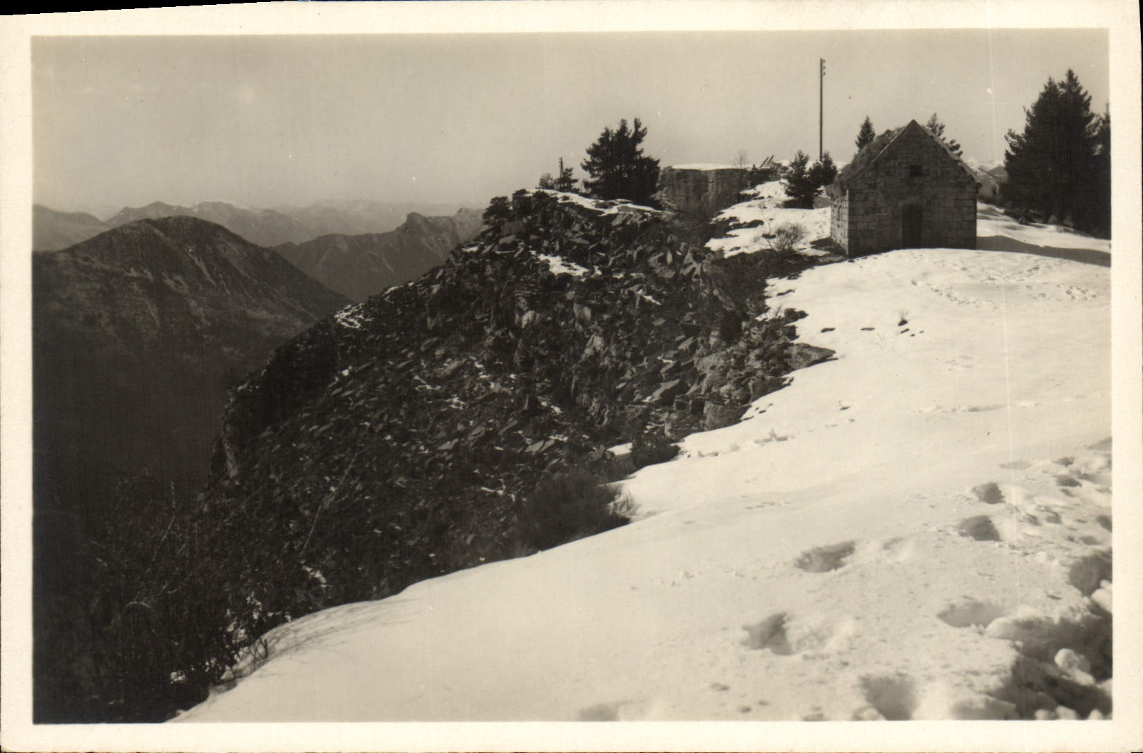 CPA Peira Cava La table d'orientation