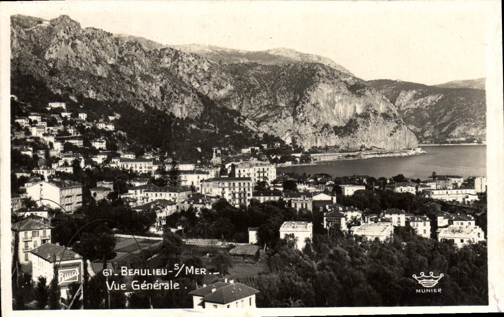 CPA Beaulieu Sur Mer Vue Generale