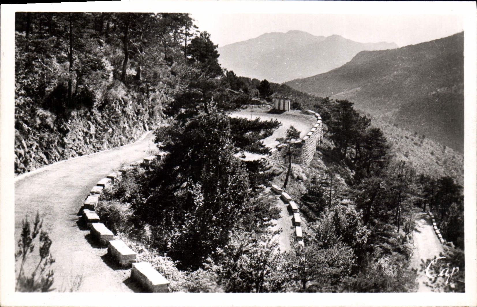 CPA Peira Cava Les Lacets du Col de l'Orme