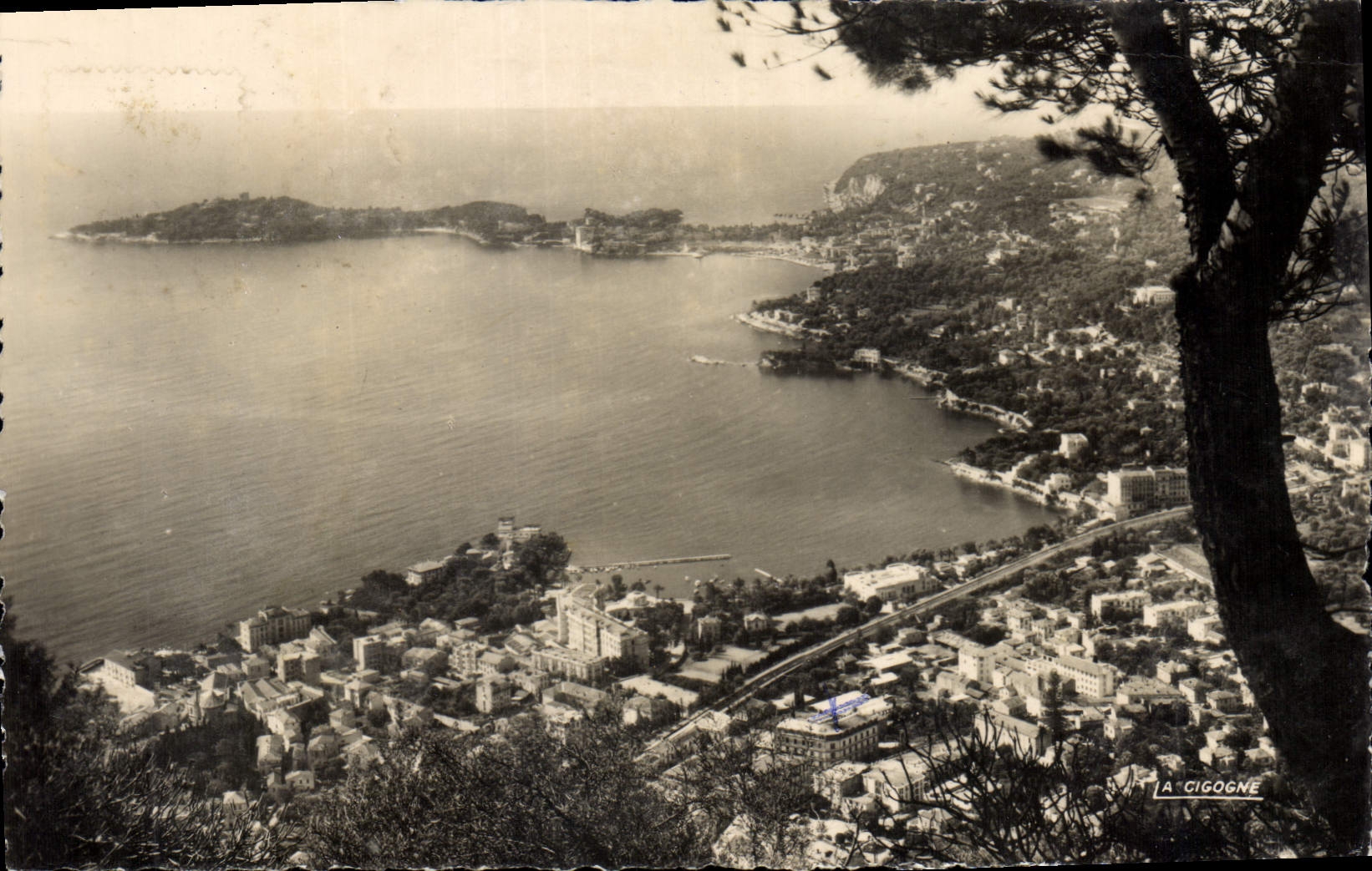 CPA Beaulieu Sur Mer Vue sur Saint Jean et le Cap Ferrat