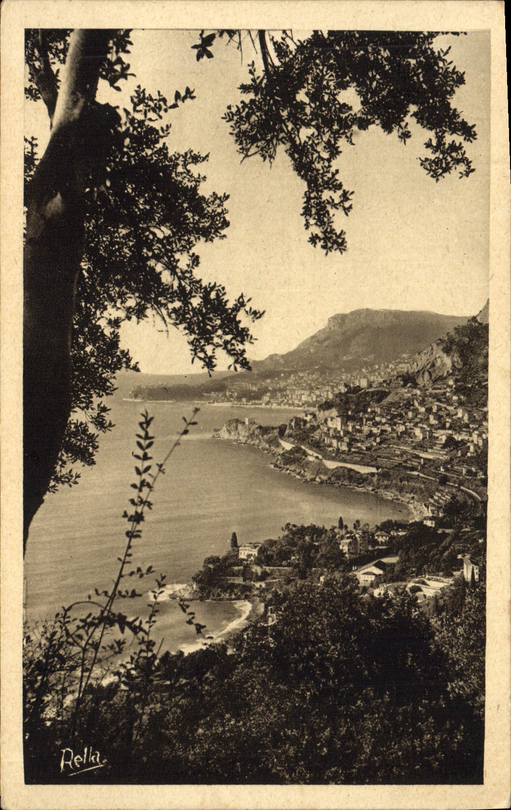 CPA Monte Carlo Vu de Roquebrune