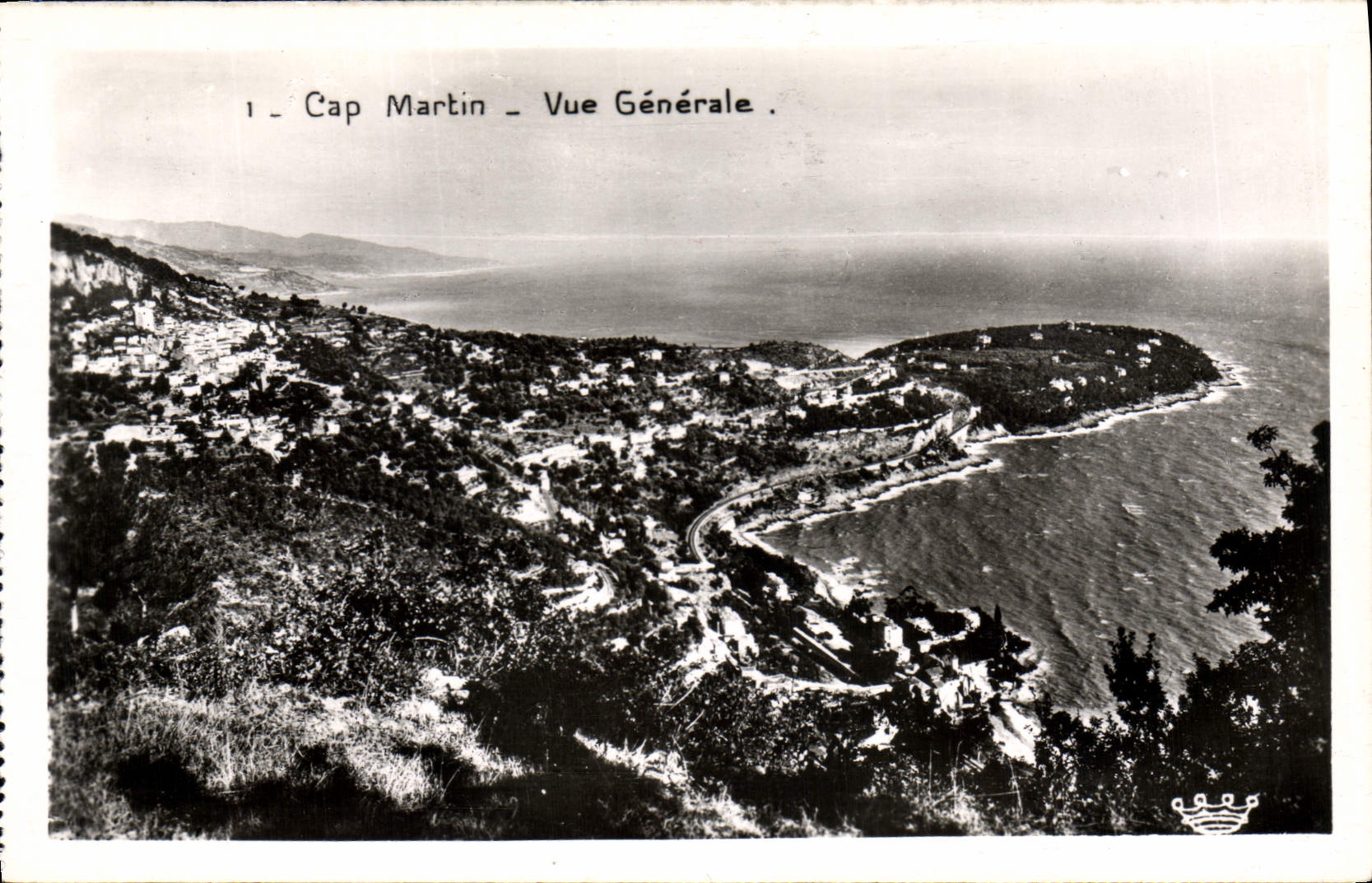 CPA Cap Martin Vue Generale
