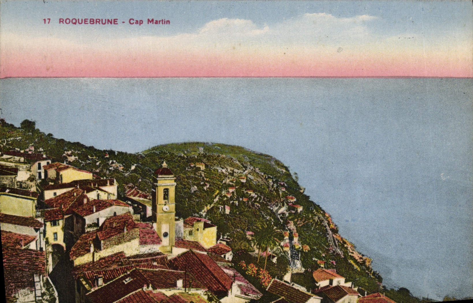 CPA Roquebrune Cap Martin