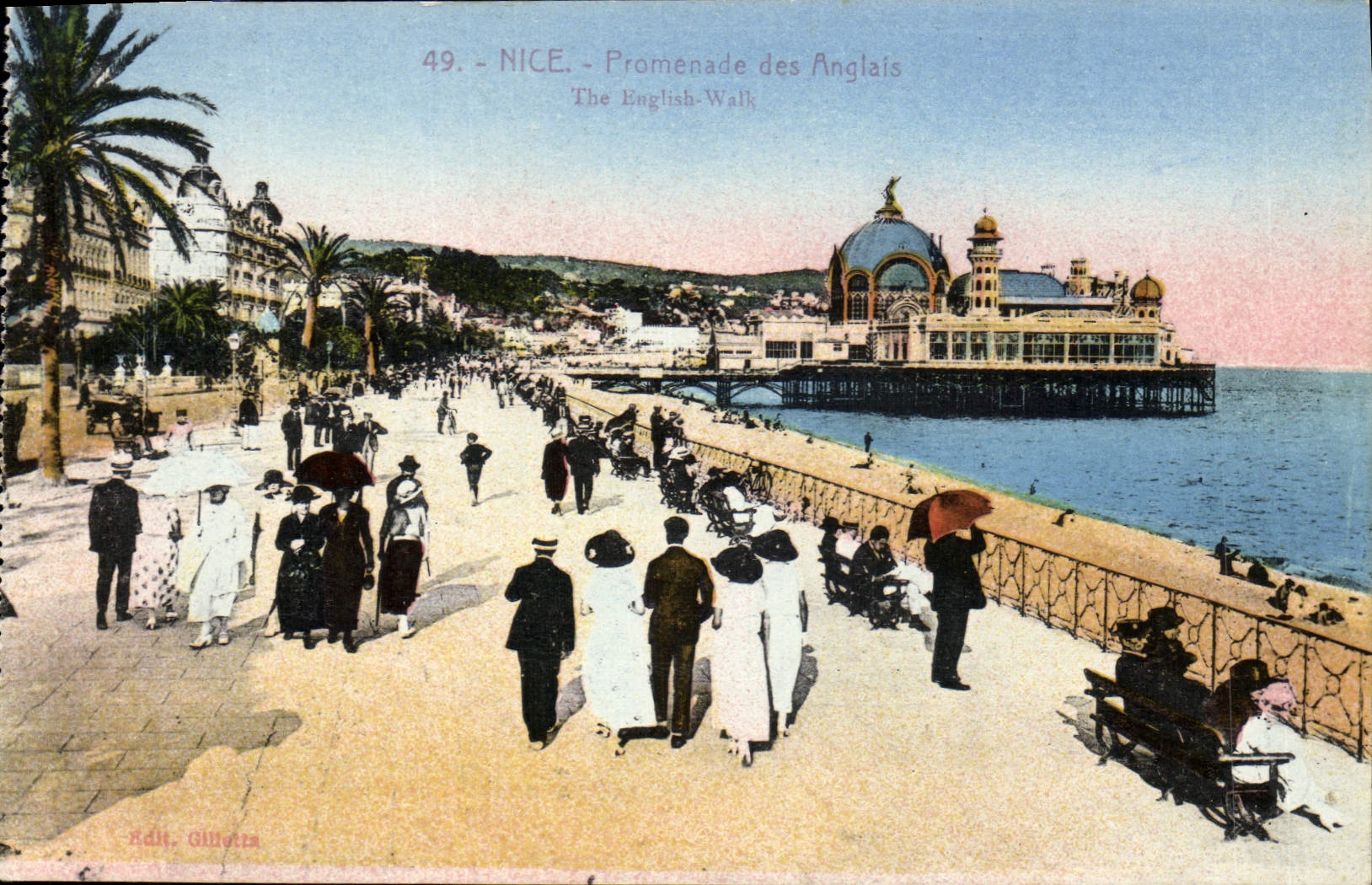 CPA Nice Promenade des Anglais