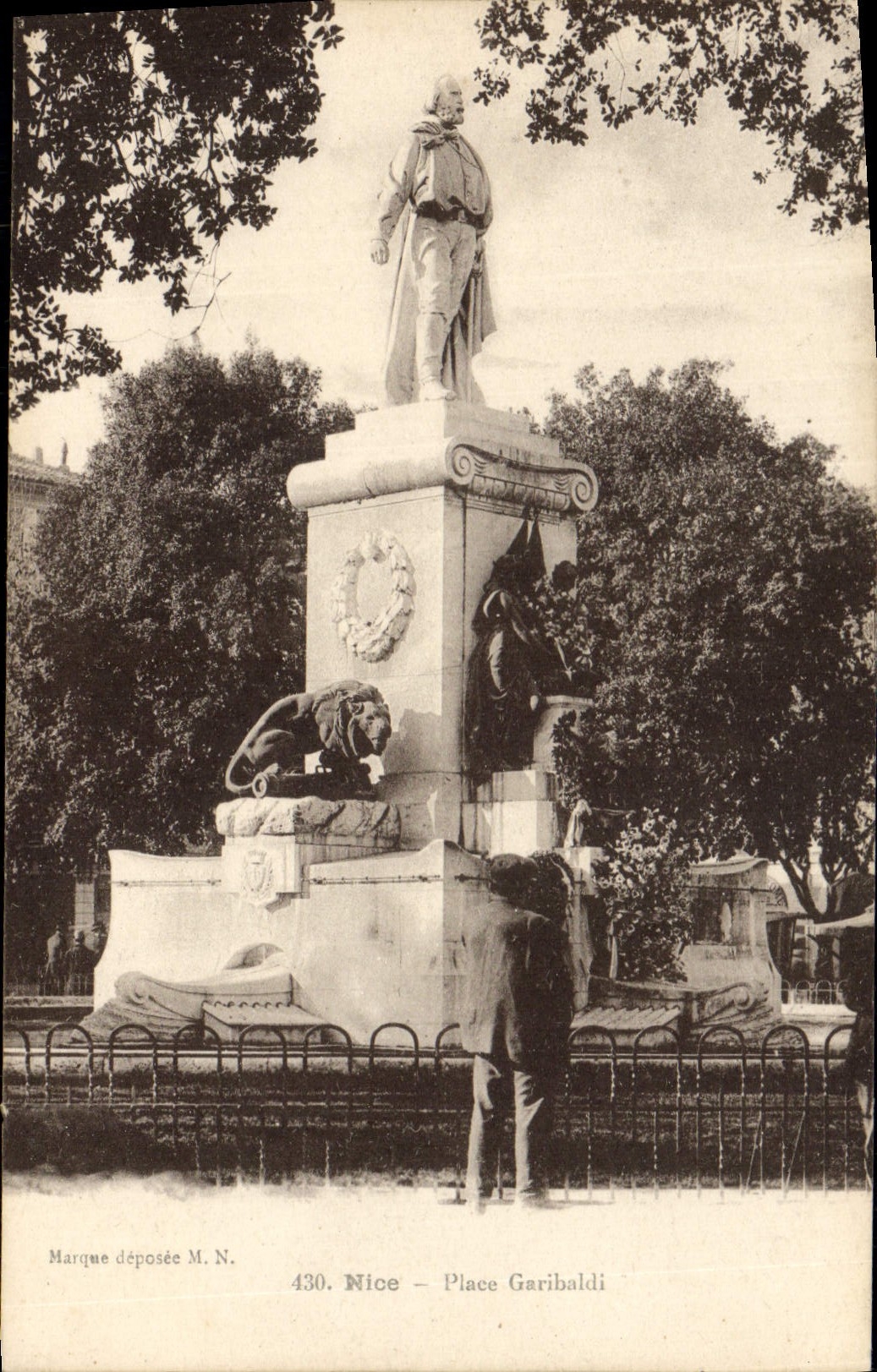 CPA Nice Place Garibaldi Lion