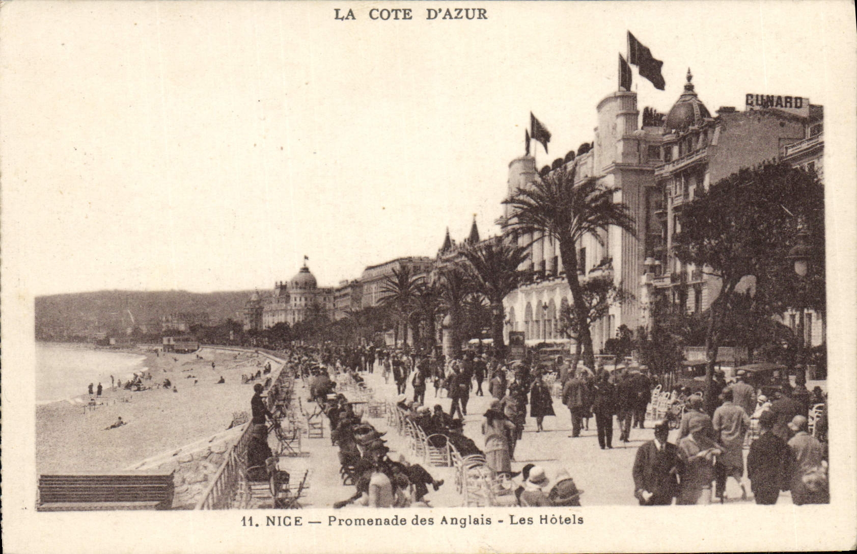 CPA Nice Promenade des Anglais Les Hotels