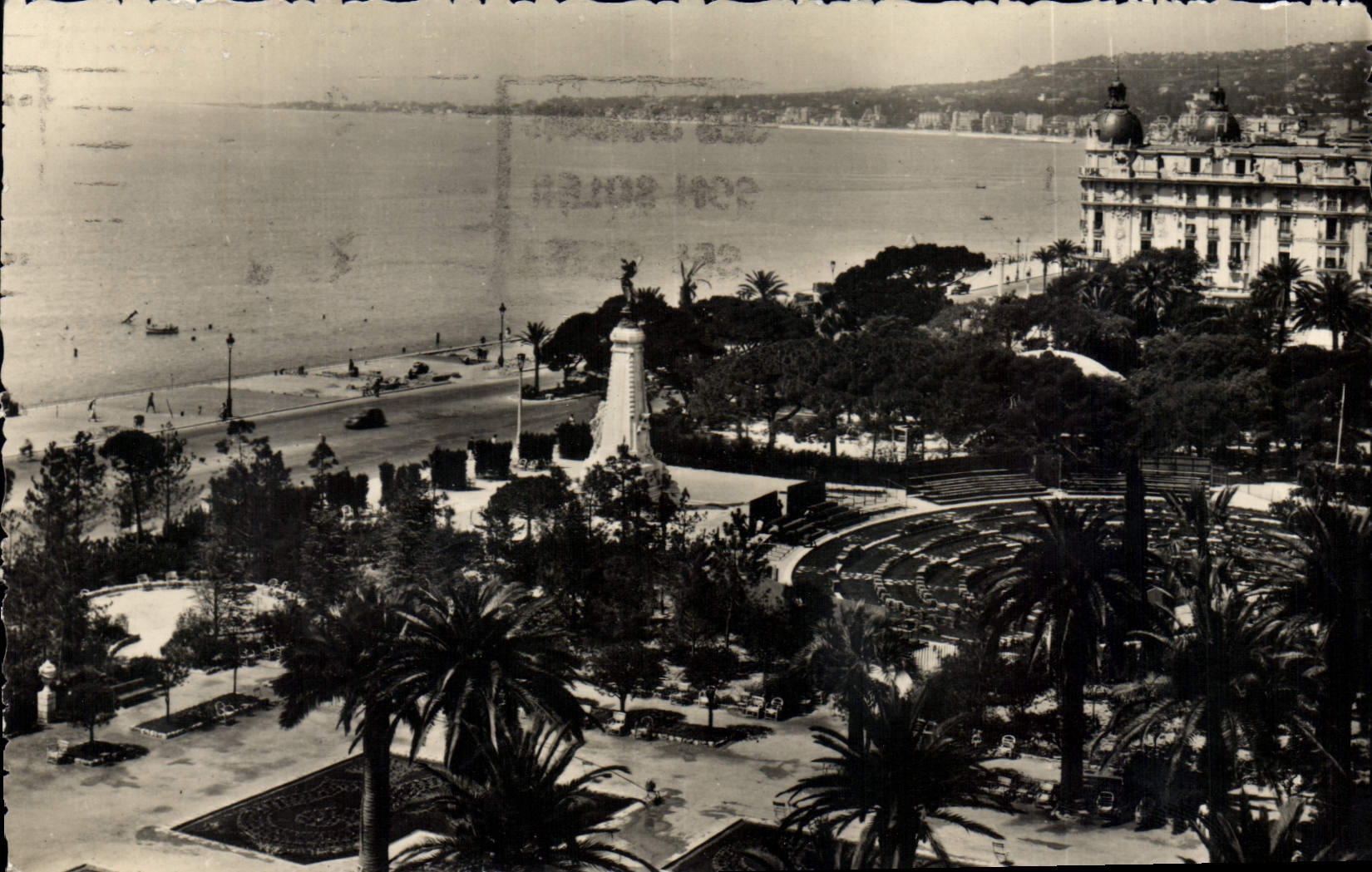 CPA Nice Le monument du centenaire et le theatre de verdure