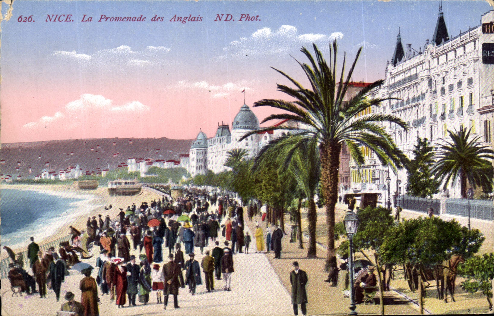 CPA Nice La Promenade des Anglais