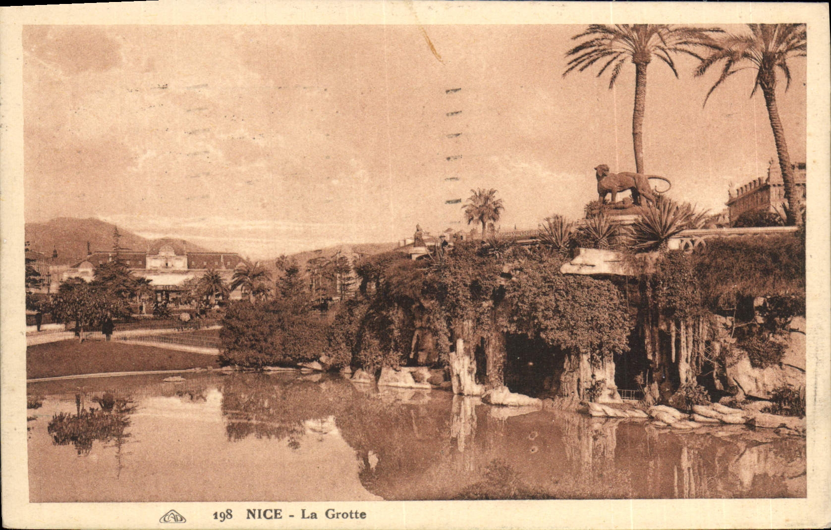 CPA Nice La Grotte