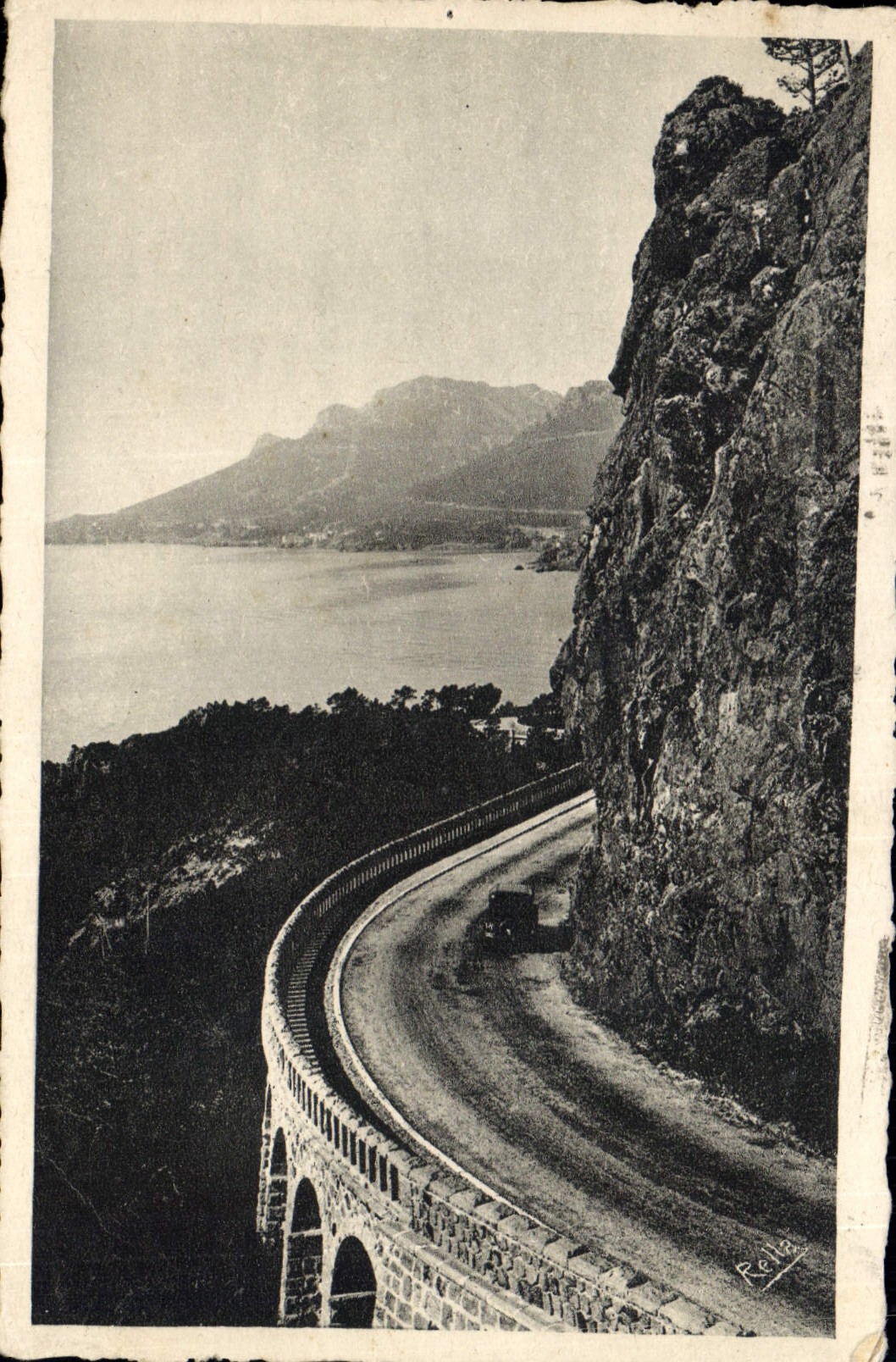 CPA Route de la Corniche d'Or entre Theoule et le Trayaas