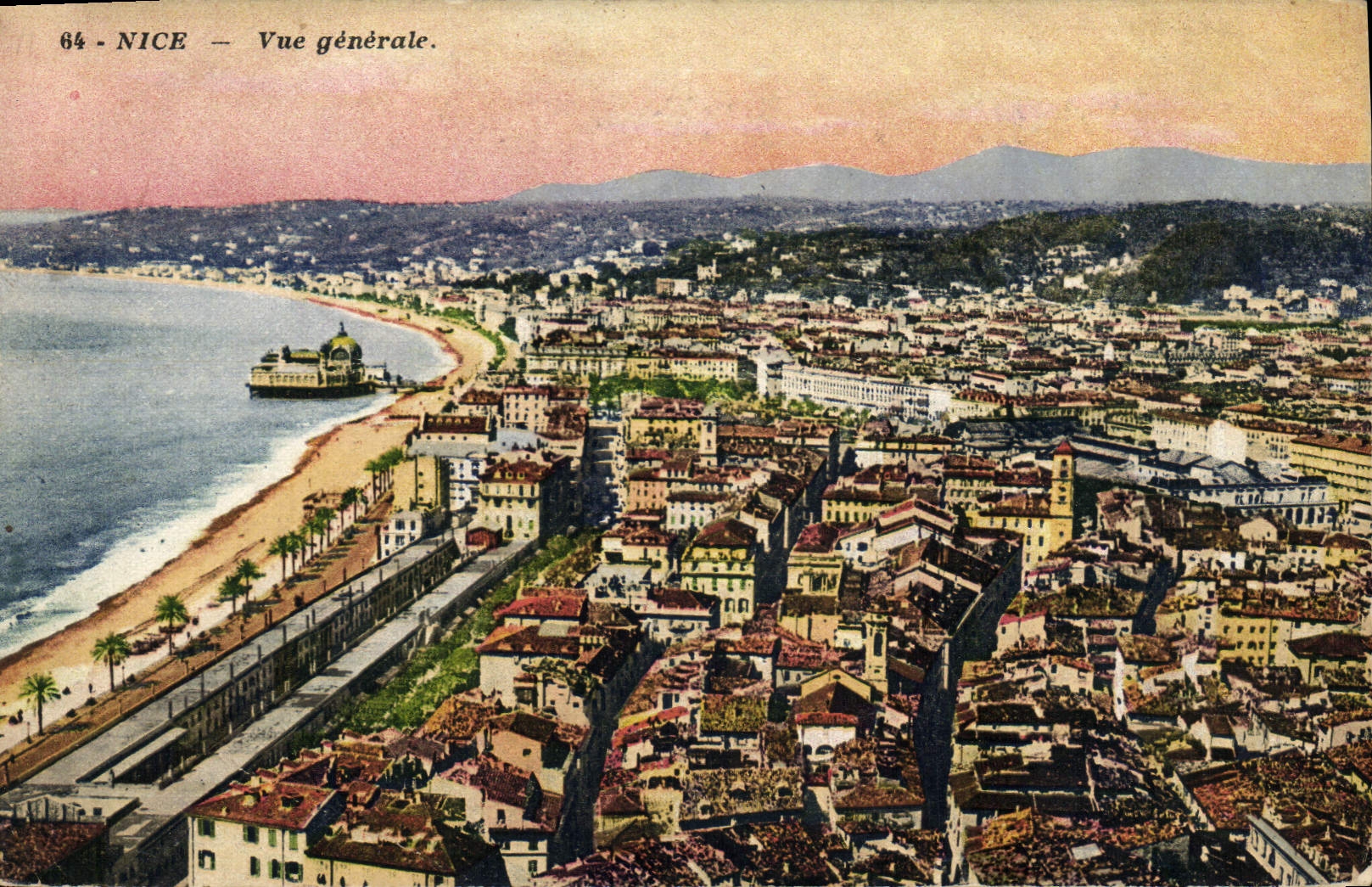 CPA Nice Vue Generale