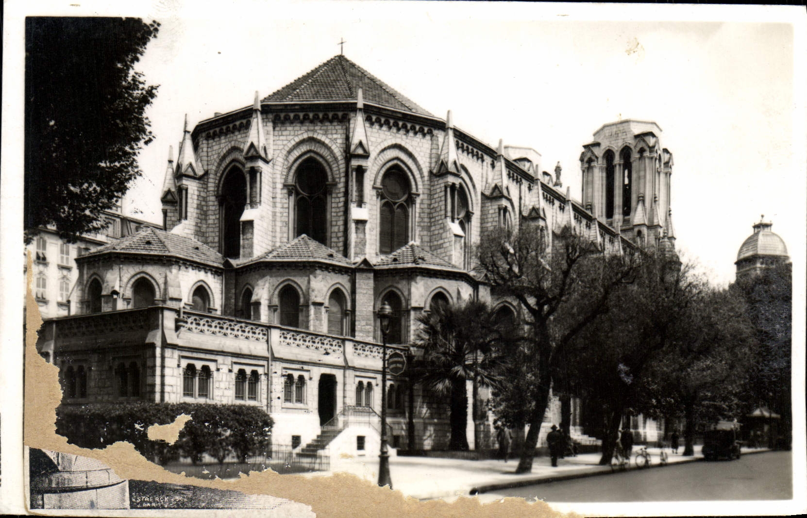 MODERN CARD Nice Notre Dame Church