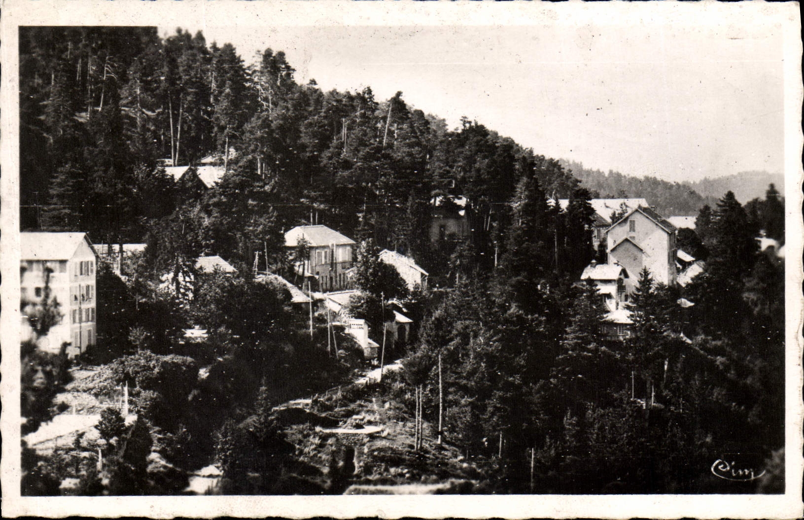 CPA Peira Cava Vue Generale