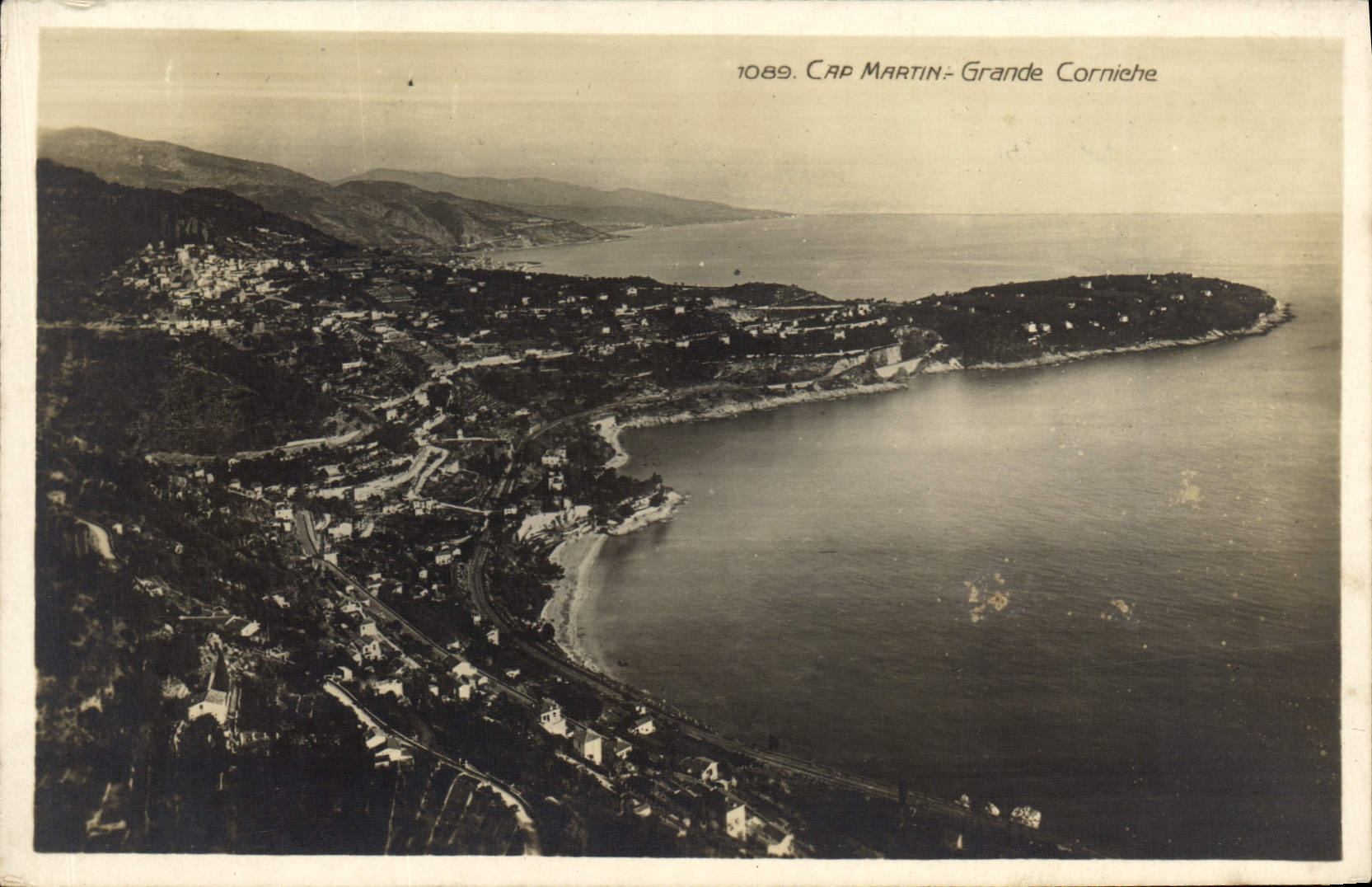 Cornisa grande de Martin del cabo de la POSTAL de la VENDIMIA