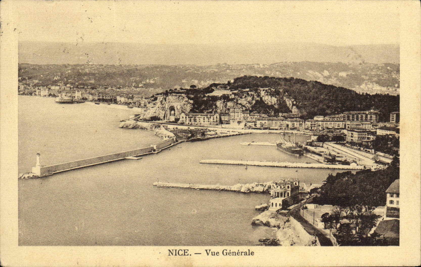 CPA Nice Vue Generale