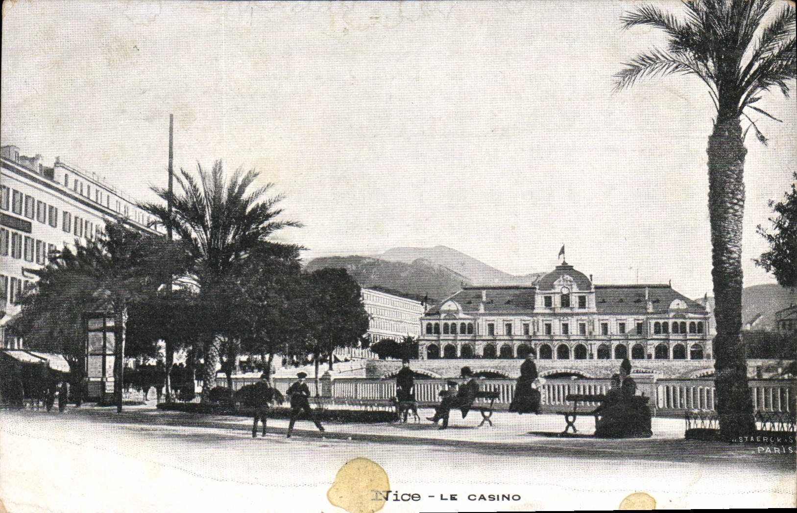 VINTAGE POSTCARD Nice the Casino