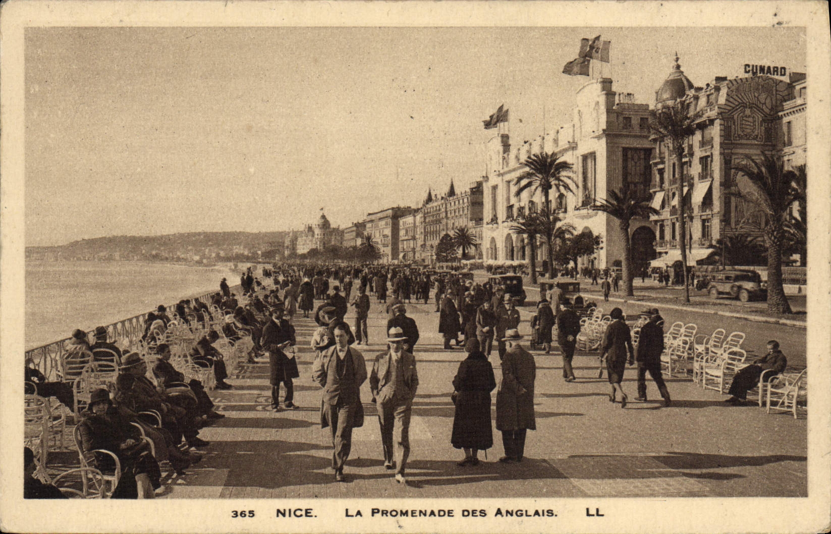 CPA Nice La Promenade Des Anglais