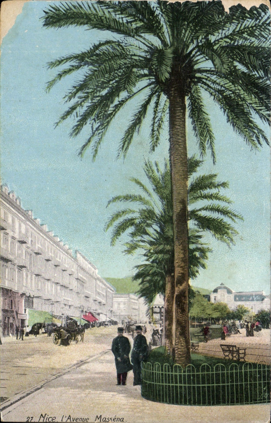 CPA Nice L'Avenue Massena