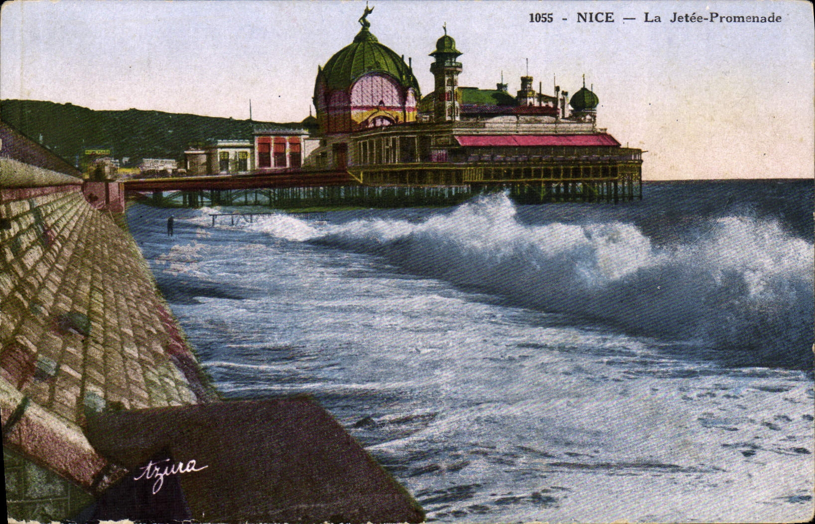 CPA Nice La Jetee Promenade