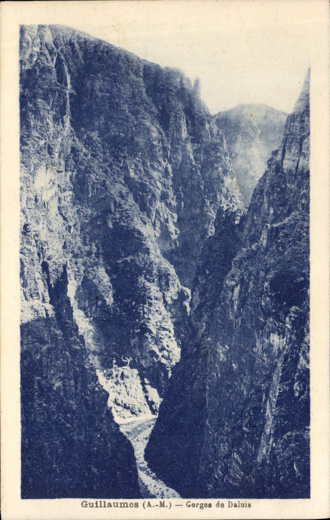 CPA Guillaumes Gorges de Daluis