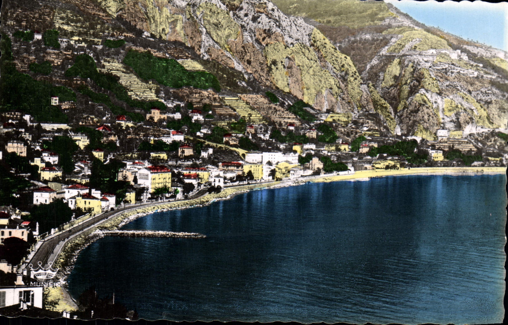 MODERN CARD Menton Bay De Garavan