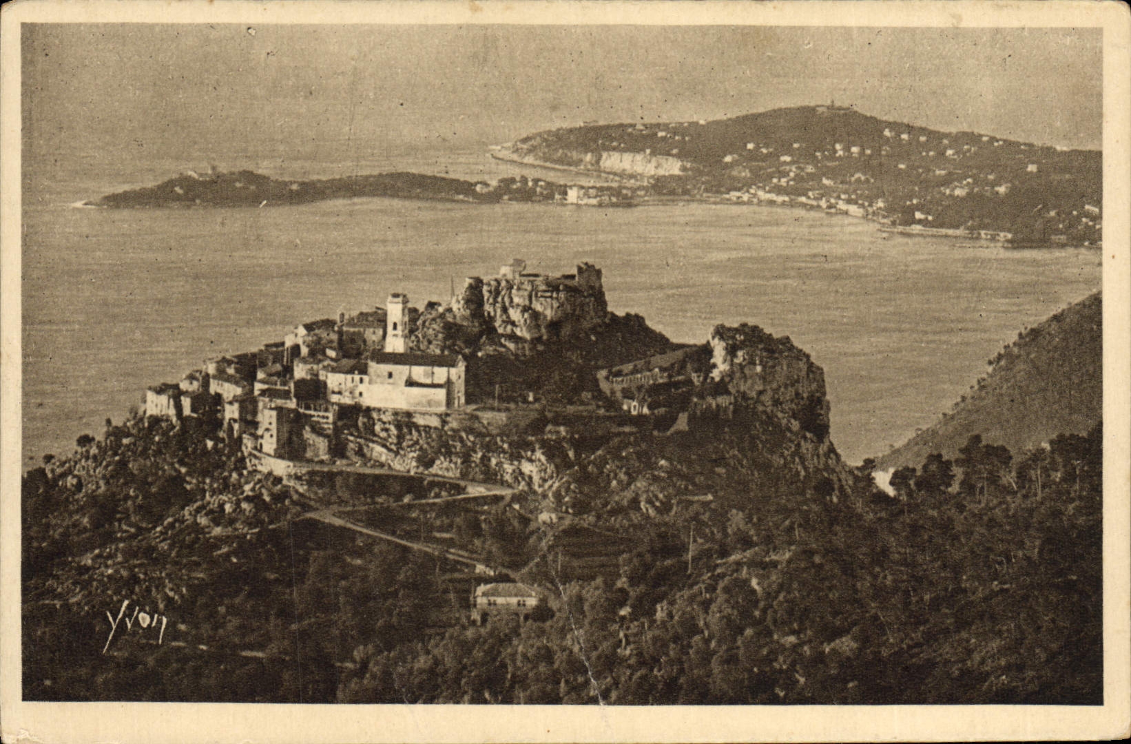 CPA Eze Vue Generale Du Village