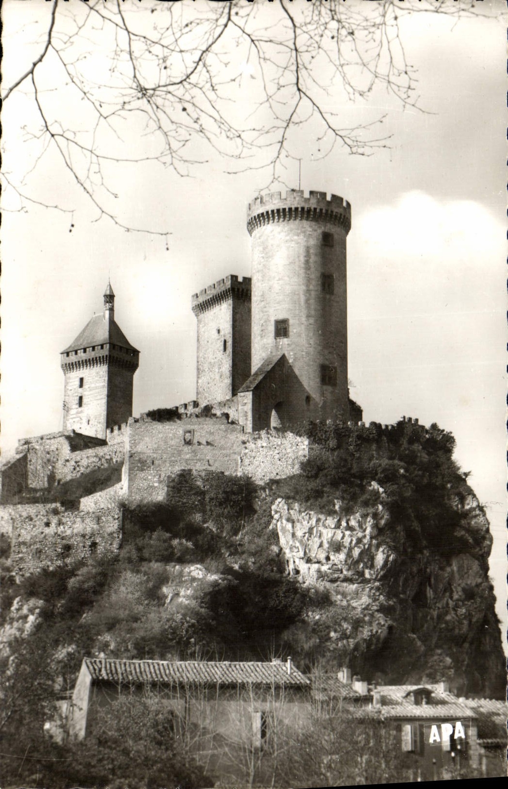 MODERN CARD Foix the Castle