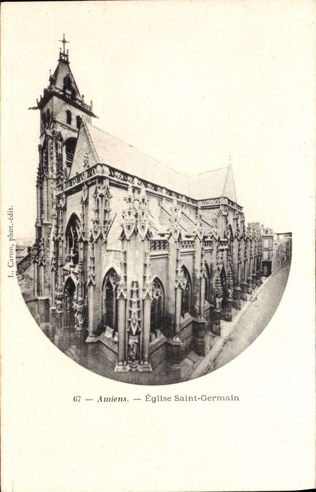 CPA Amiens Eglise Saint Germain