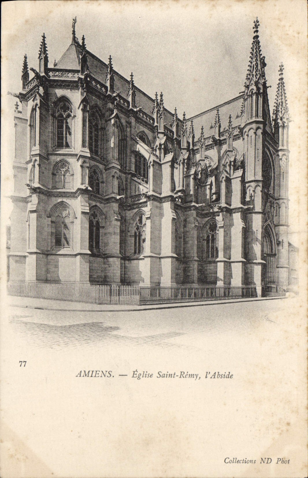 CPA Amiens Eglise Saint Remy