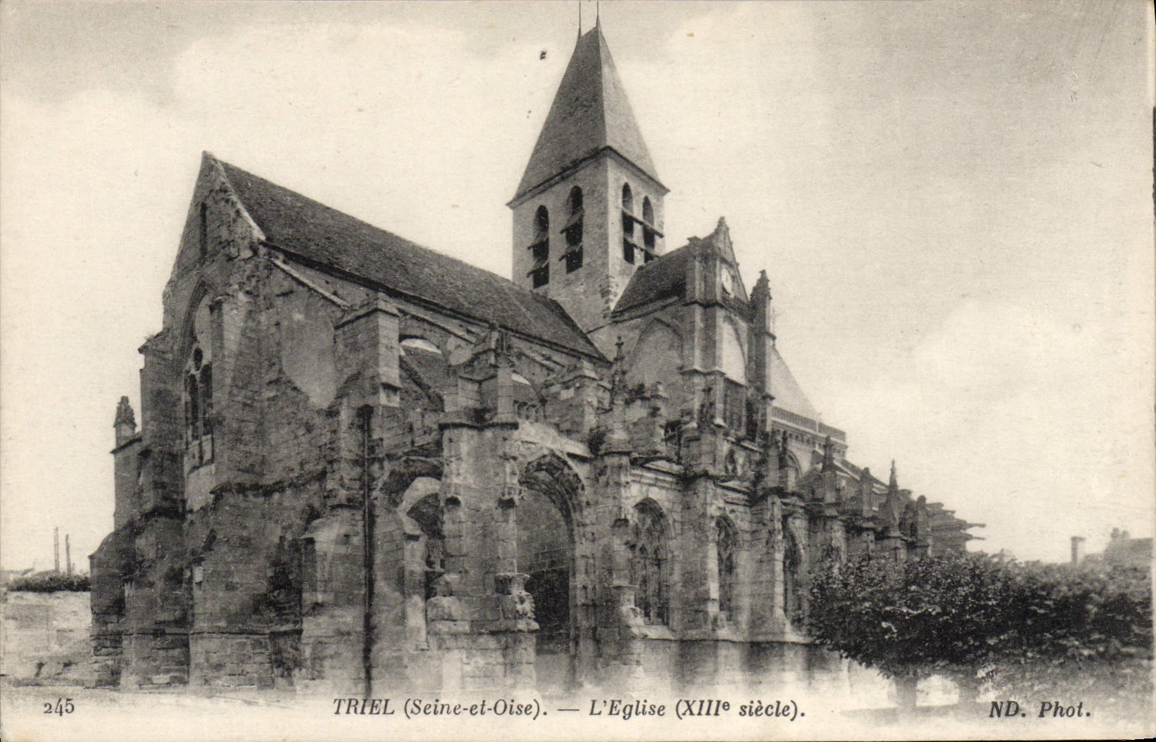 CPA Triel L'Eglise
