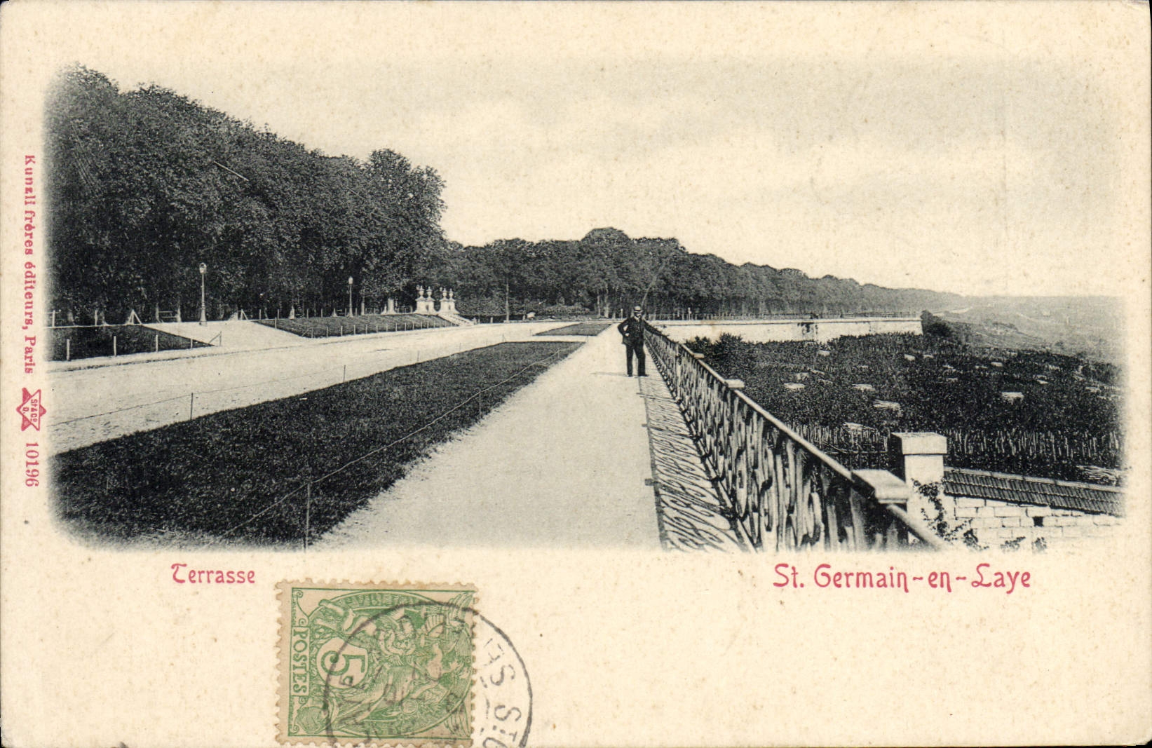 CPA Gerrasse St Germain En Laye Terrasse