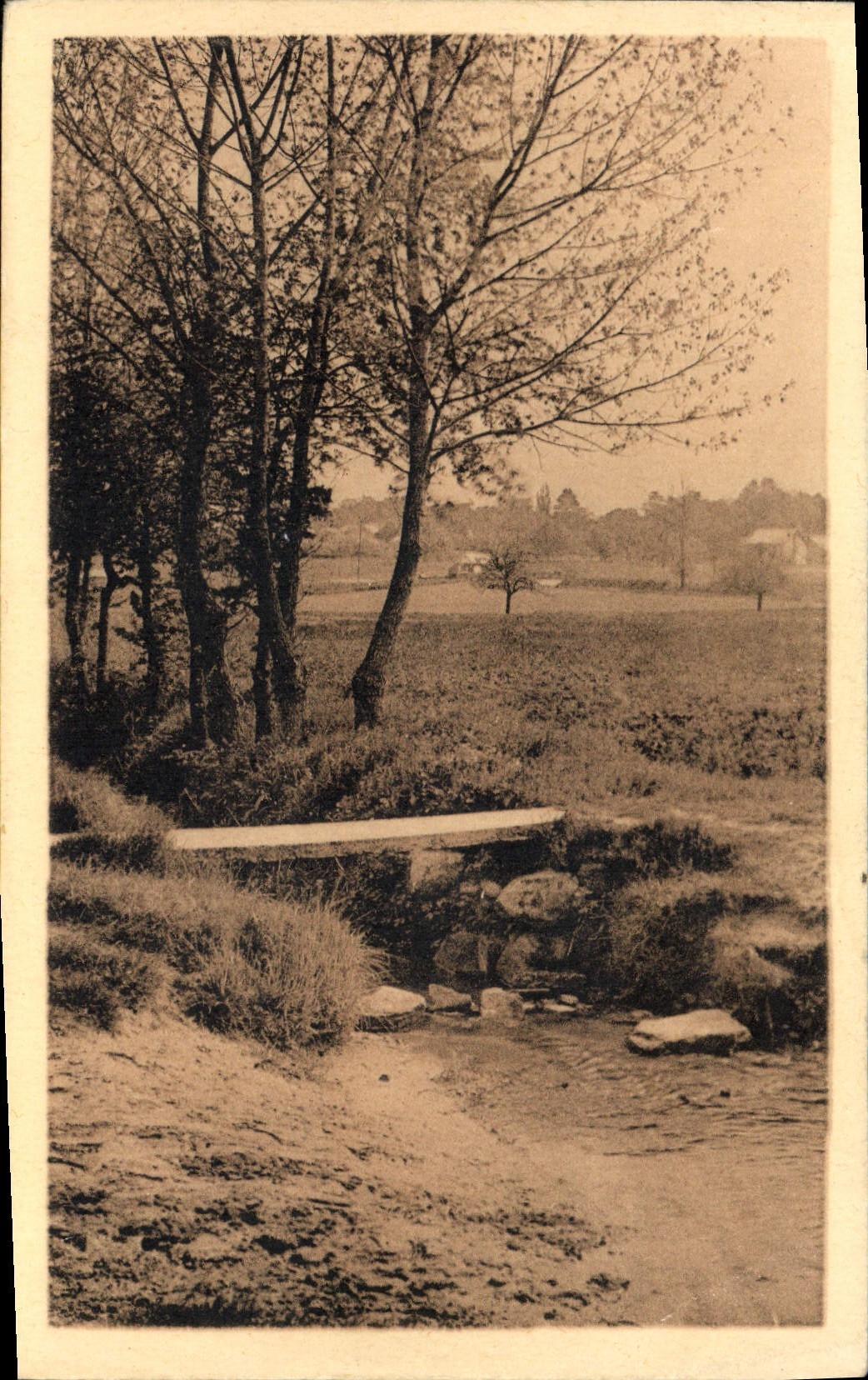 CPA Galluis Le Ruisseau Du Lieutel Pres De La Tuilerie