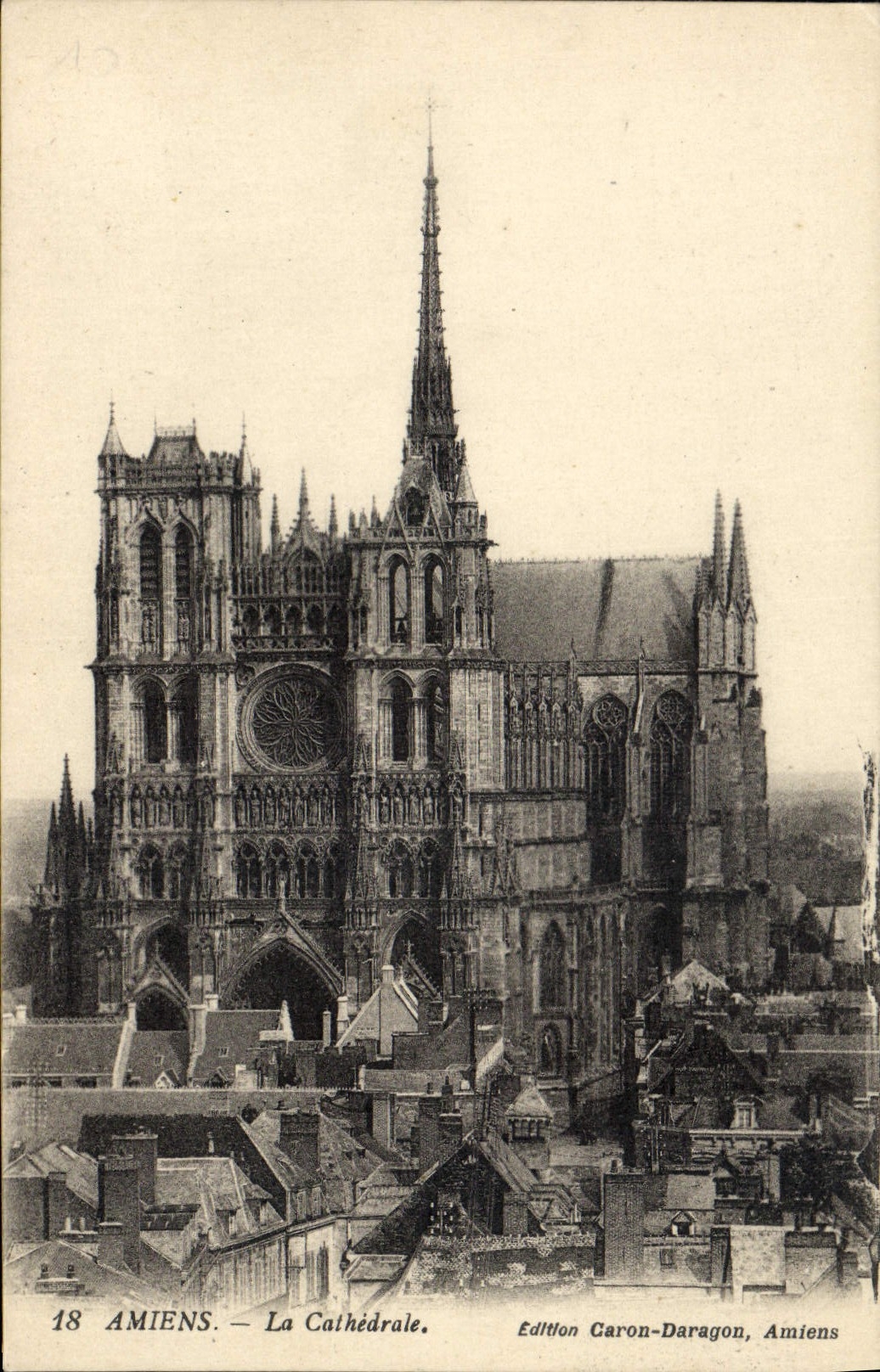 CPA Amiens La Cathedrale